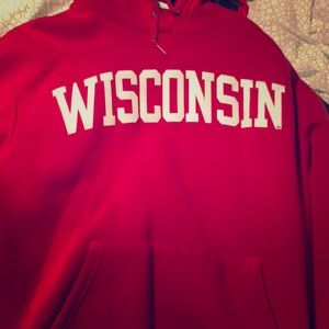 University of Wisconsin X Jan sport hoodie